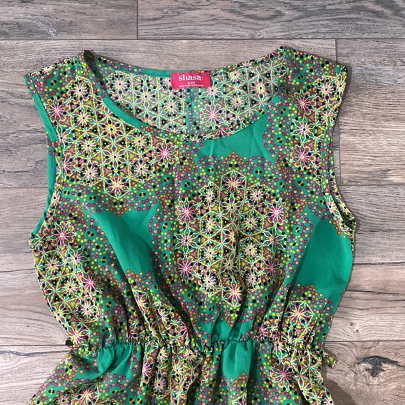 🩷3 for $20🩷 Shasa Green dress - Picture 2 of 6